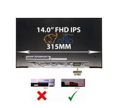 LP140WFA(SP)(MH), LP140WFA-SPMH uyumlu Lcd Ekran, Panel - Ver.2