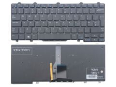 Dell E7250, 12 7000 (E7250) Notebook Klavye -Siyah -TR-Işıklı