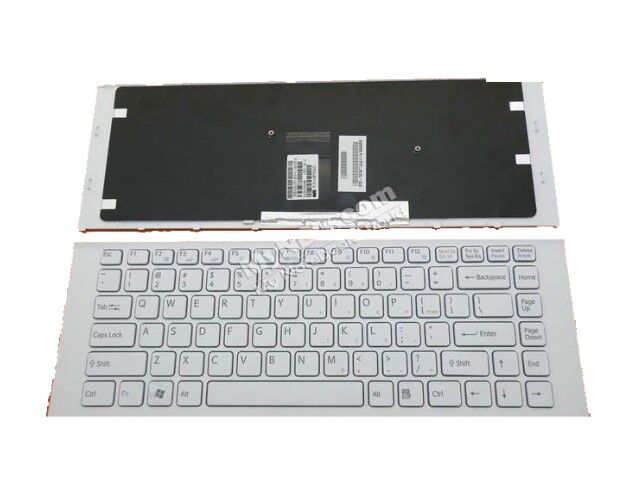 Sony Vaio VPCEA, VPC-EA Serisi, VPCEA1, VPCEA2, VPCEA3, VPCEA4 Klavye Beyaz TR, 550102L46-203-G, V081678D