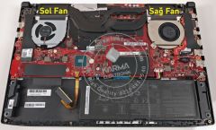 Asus GL503VM, GL503VM-ED024T Notebook Fan Sağ V3