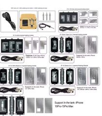 WL HT007+X-16 Pro Max İçin Anakart Isıtma Platformu Mold Set FulL SET