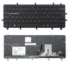 Hp Spectre XT 13-2000 Notebook Klavyesi - Siyah - TR - Işıklı