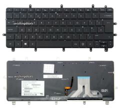 Hp Spectre XT Pro 13-b000 Notebook Klavyesi -Siyah - TR - Işıklı
