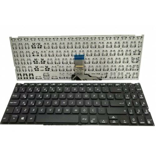 Asus X515MA-BR091T Notebook Klavyesi, Laptop Tuş Takımı (Siyah TR)
