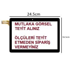 Hometech HT10M uyumlu 10.1 Dokunmatik Panel (24.5cm*16.5cm) Ver.3 / Q052D-FPC-001