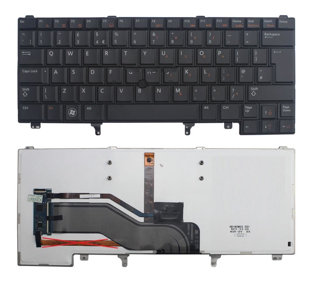 Dell NSK-DV 4B+N5M03.001 REV:V4 Notebook Klavyesi - TR