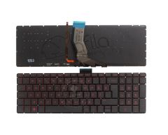 Hp Pavilion 17-AB304NT, 17-AB305NT Klavyesi Kırmızı Tuş (IŞIKLI)/Siyah TR