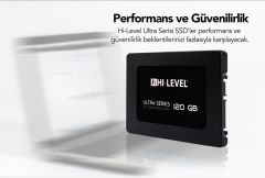 Hi-Level 120GB 2,5'' SATAIII 550-530 ULTRA Serisi SSD + Aparat