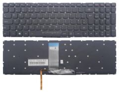 Lenovo Yoga 80R6 80N6 Notebook Klavye - Siyah - TR - Işıklı
