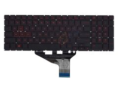 Hp Omen 15-dc0011TX, 15-dc0013TX Klavye Işıklı VER.2 (Kırmızı)