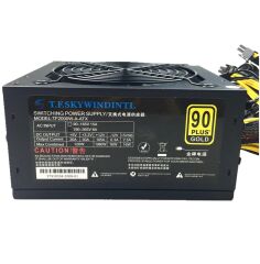 T. f. SKYWINDINTL PSU TF2000W-A-ATX 2000W 90 Plus PSU POWER SUPPLY Güç Kaynağı