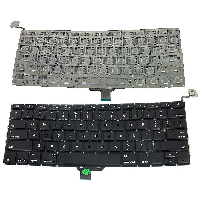 Apple MacBook A1278 MB466 Notebook Klavyesi - Siyah TR (K.Enter) / KL0617