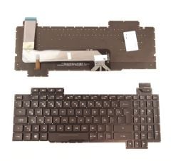 Asus Rog GL703GM-71250 GL703GM-DS74 Notebook Klavyes Siyah TR ışıklı