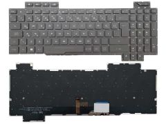 Asus Rog GL703GM-71250 GL703GM-DS74 Notebook Klavyes Siyah TR ışıklı