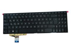 Asus VivoBook Pro 15 N580GD-DB74, N580GD-E4006T Notebook Klavyesi (Siyah TR)