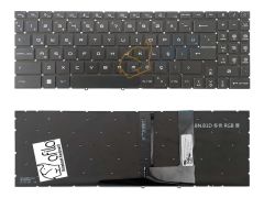 MSI Katana GF76 12UE-830XTR msi Notebook Klavyesi Siyah TR, Ver.2 - Single-Zone RGB