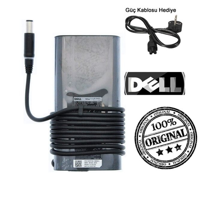 Dell Inspiron 6000 6400 M5010 N5010 Şarj Adaptörü 90W (Orjinal)