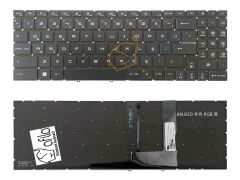 MSI PULSE GL66 11UDK-218TR msi Notebook Klavyesi Siyah TR, Ver.2 - Single-Zone RGB