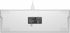 Rampage KB-RX63 B-ATOM Beyaz Bluetooth RGB Backlight Brown Switch Mekanik Q 63 Tuşlu Mini Gaming Oyuncu Klavyesi