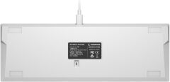 Rampage KB-RX63 B-ATOM Beyaz Bluetooth RGB Backlight Brown Switch Mekanik Q 63 Tuşlu Mini Gaming Oyuncu Klavyesi