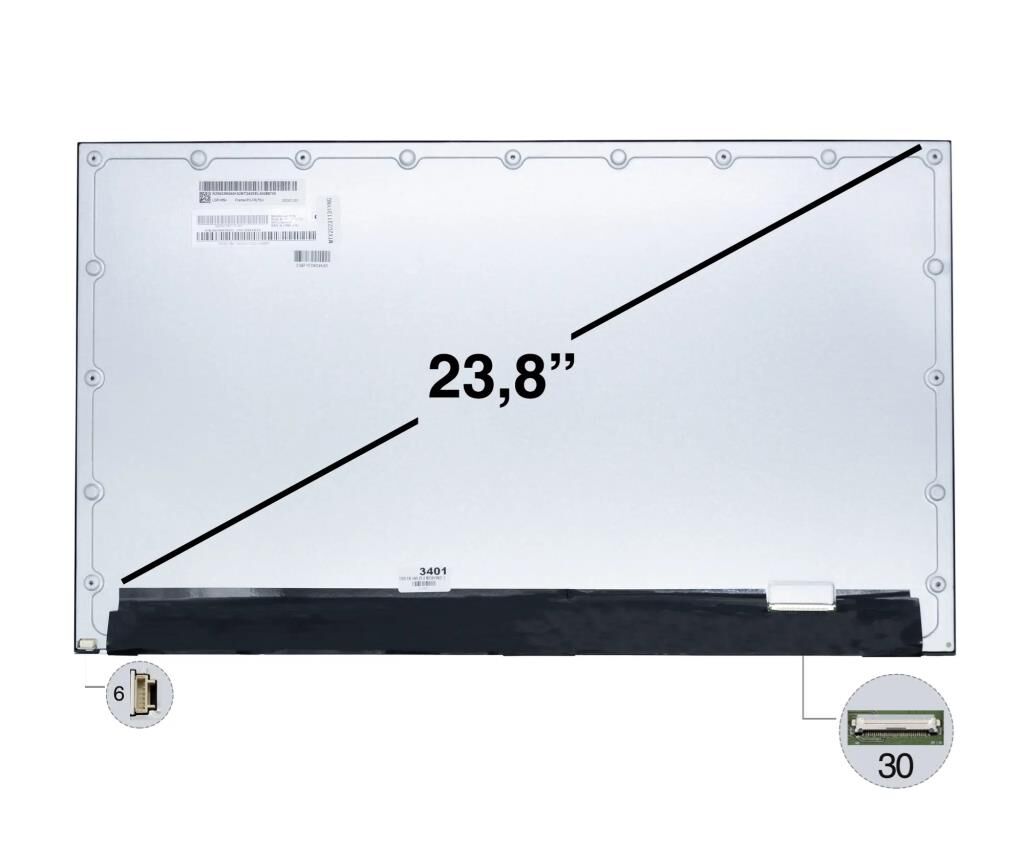 M238HVN02.1 Aio Pc uyumlu Lcd Ekran, Panel (23.8'' 1920*1080p IPS MAT)