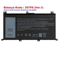 Dell Inspiron 15 357F9 Notebook Bataryası - Laptop Pili