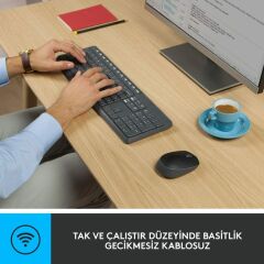 Logitech MK235 Kablosuz Klavye Mouse SET 920-007925