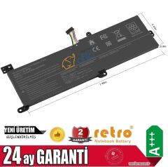 Lenovo 3-15IML05 3-15ITL05 (81X8) Notebook Bataryası - Pili