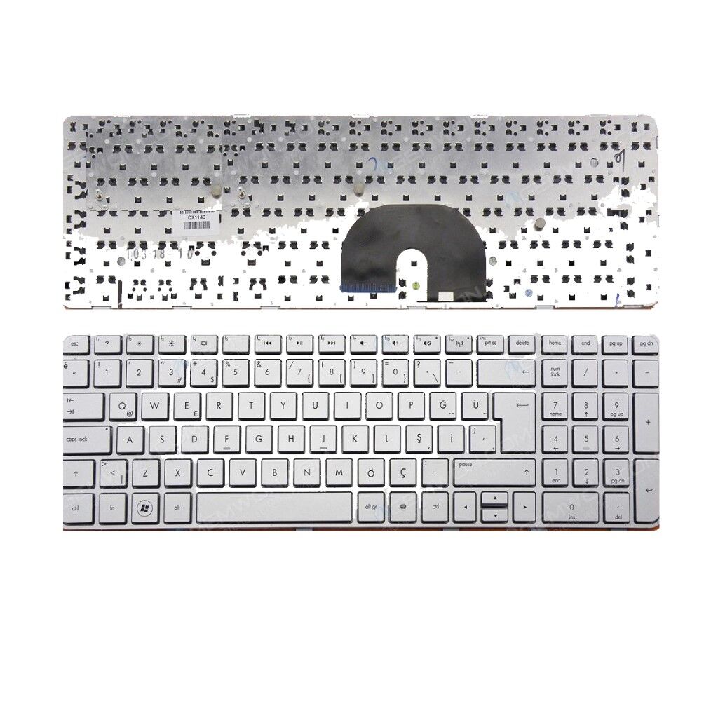 HP dv6-6c01et DV6-6B05et (A7N33EA) Notebook Klavyesi -Gümüş - TR