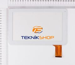 Piranha Ice Tab 9.0 Uyumlu 9'' inç Beyaz Dokunmatik (ön Cam)
