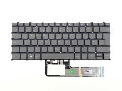 Lenovo PR4SB-TUR Notebook Klavyesi, Laptop Tuş Takımı (Füme TR)