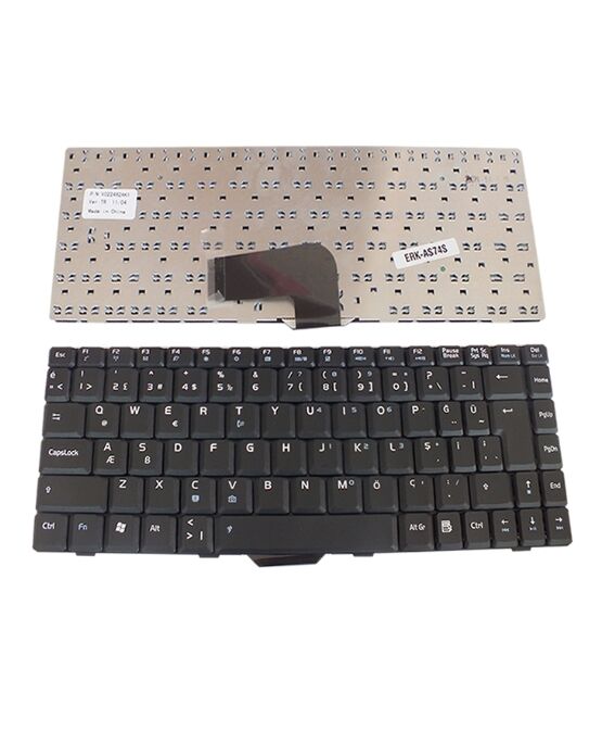 Asus W5A W5Ae W5F 5Fe W5Fm W6A W6F W6Fp Notebook Klavyesi Siyah TR