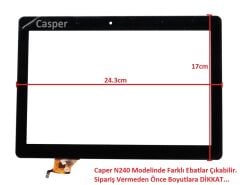 FPC6241-FPC_V2-1 10.1'' Dokunmatik Panel - Siyah