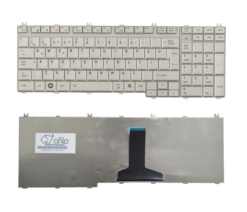 Toshiba MP-06873US-9303, MP-06876B0-6987 Notebook Klavyesi TR