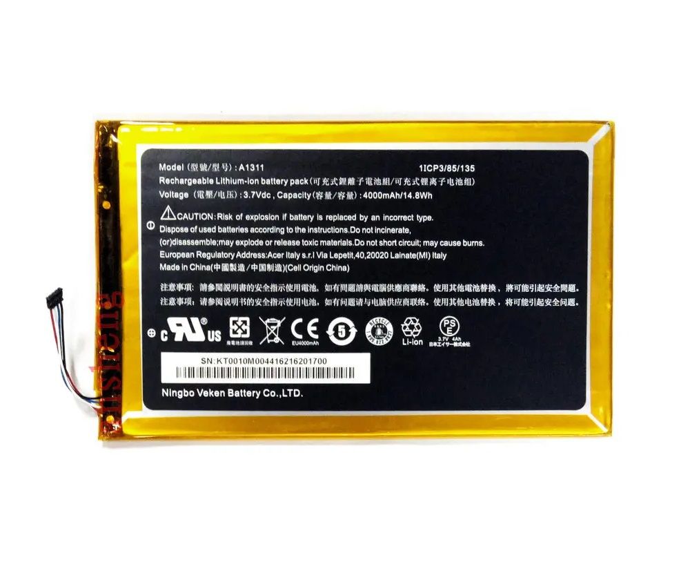 Acer Iconia tablet A1-830 (A1311) Tablet Bataryası - Pili