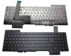 Asus G751JT-T7181T, G751JY-DH71 Notebook Klavye Siyah TR