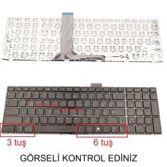 MSI MS-16GD MS-16GD22 MS-16GD46 Notebook Klavyesi - Siyah - TR