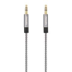 Philips SWR2114B/93 1 Metre Örgülü 3.5mm Jack Aux Ses Kablosu 1mt