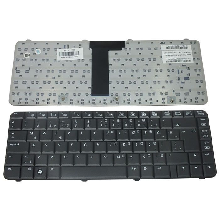 Hp G50-215CA, G50-102NR, G50-106NR, G50-111NR, G50-114NR, G50-124NR Notebook Klayesi Siyah TR