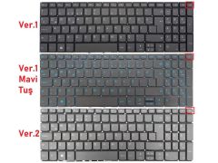 Lenovo PC5CP-TUR, PC5CPB, PC5CPB-TR, PC5CPB-TUR Notebook Klavyesi, Laptop Tuş Takımı (Mavi Tuşlu) ışıklı / Ver.1