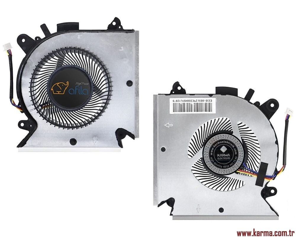 MSI GF63 GF65, GF65 Thin (MS-16W1 MS-16W2) Notebook Cpu, İşlemci Fanı / Ver.1 (Sağ) msi