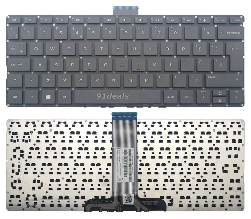 Hp Pavilion X360 11-k002nt, 11-K026ca Klavye TR (Büyük Enter'lı)