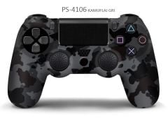 Nodar - Kontorland HD324AA, PS-4106G PS4 Kablosuz Gamepad Gri Kamuflaj Oyun Kolu