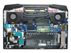 Hp Pavilion Gaming 15-DK2061nt Notebook Fanı / Ver.2 (Sol)