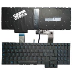 Lenovo Legion 5-15ACH6A Notebook Klavyesi, Siyah  TR - Ver.1 (ışıklı) - Mavi Tuş