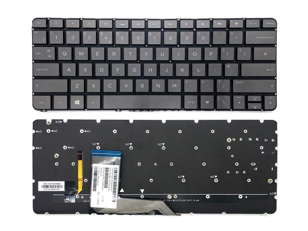 Hp Spectre X360 13-4101NT (P5P85EA) Notebook Klavyesi / Siyah - TR