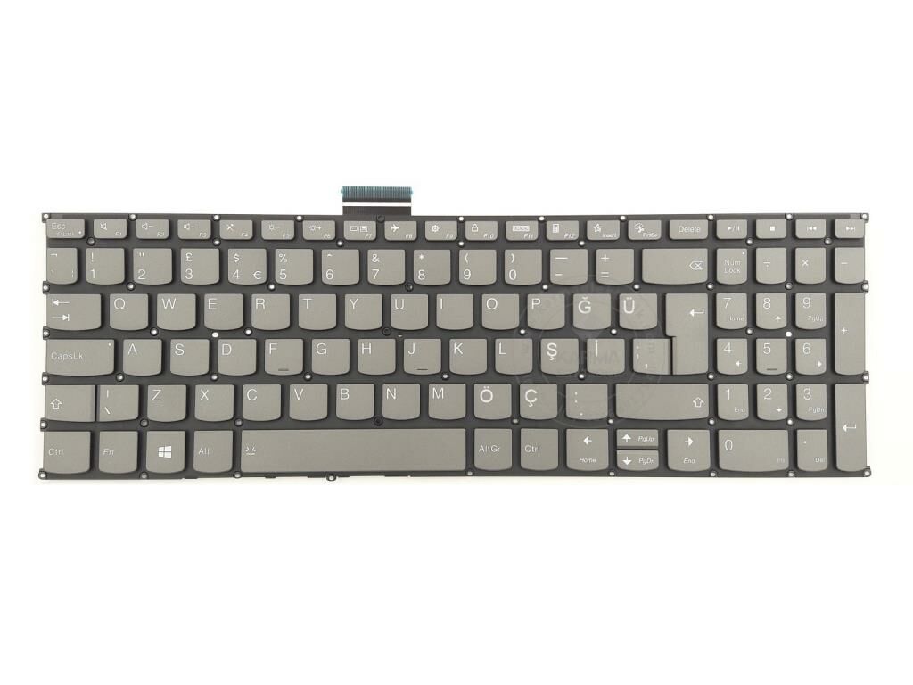 Lenovo ideaPad 1-15IGL7 Notebook Klavyesi, Laptop Tuş Takımı (Siyah TR) ışıklı