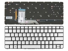 Hp Spectre x360 13-4000, 13-4100, 13-4200 Notebook Klavyesi / Silver, Gri - TR