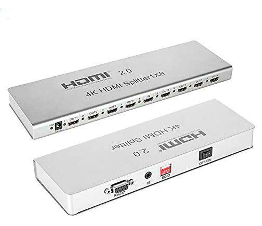 HDMI Matrix 1x8 HDMI Switch + Splitter 1 Giriş 8 Çıkış BD-2180H