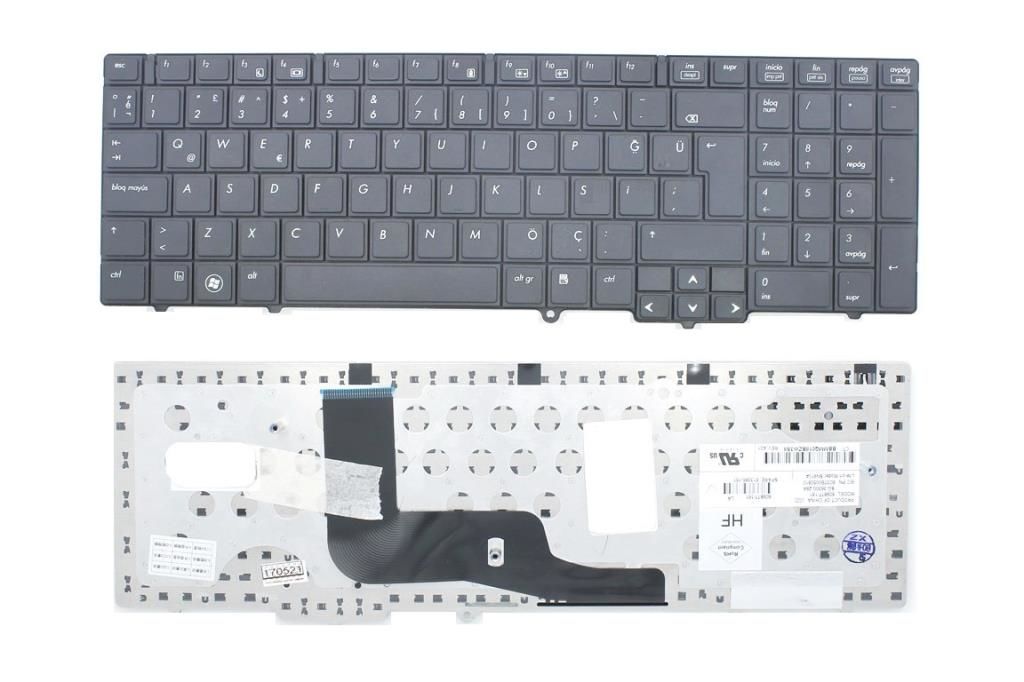 Hp 609871-131, 609871-251, 609877-001 Notebook Klavyesi (TR)